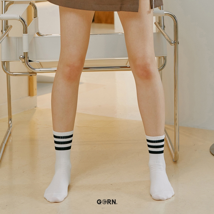 GGRN 스탠다드AA 8켤레 세트 학생 국산 여자 패션 양말